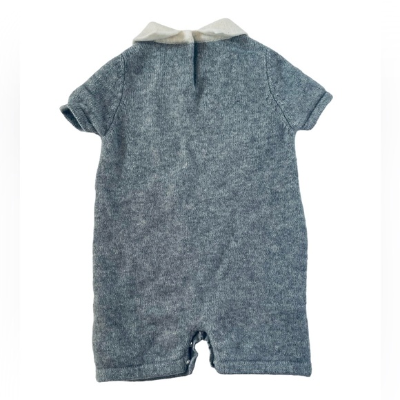 Baby Romper Onesie 100% camshere Grey Soft 3-6 Months KiD GOYO - Picture 2 of 7